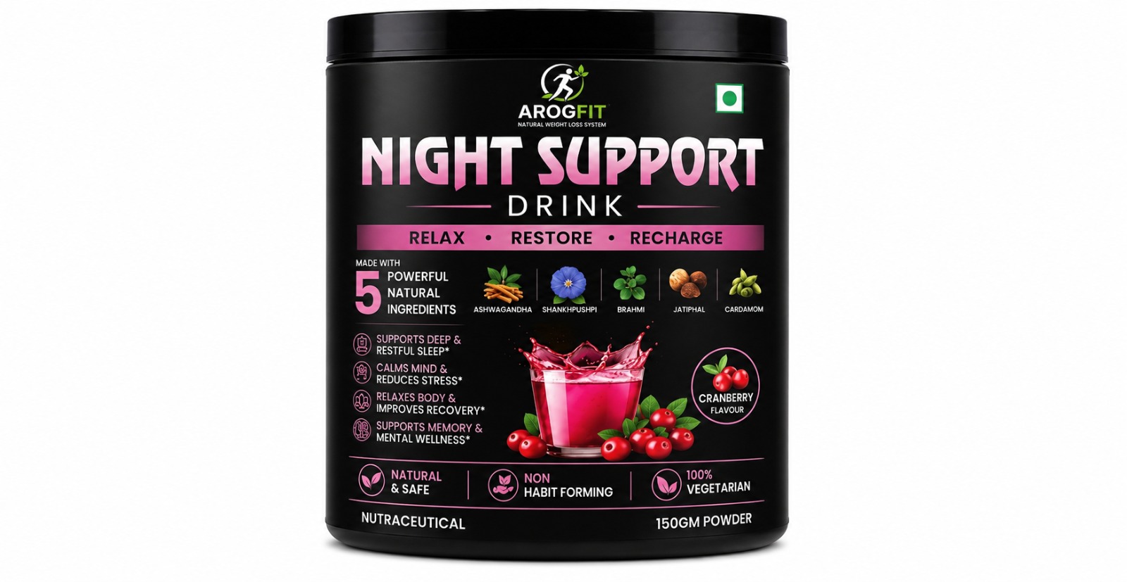 NIGHT SUPPORT CRANBERRY FLAVOUR